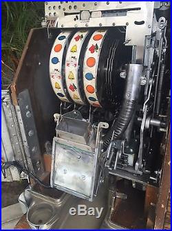 Jennings Nevada Club 25 Cent Continental Light Up Slot Machine
