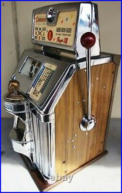 Jennings Penny Governor Slot Machine Circa 1940's