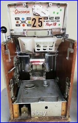 Jennings Penny Governor Slot Machine Circa 1940's