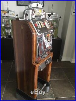 Jennings Prospector Las Vegas Casino Antique Nickel Slot Machine