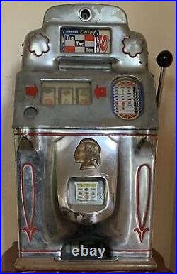 Jennings RARE Antique 10 Cent Slot Machine