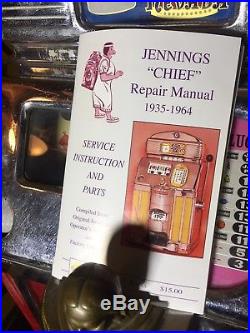Jennings Silver Dollar Light up slot machine