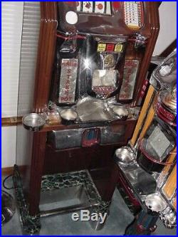 Jennings Silver Dollar Prospector Console Slot-Machine / Top Condition