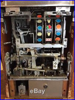 Jennings Slot Machine Bingo Bell 1Pull 5 Cents 27.25 H