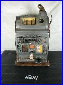 Jennings Slot Machine, Original Side Vendor, Future Pay, Mints of Quality RARE