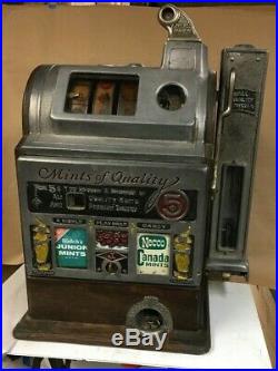 Jennings Slot Machine, Original Side Vendor, Future Pay, Mints of Quality RARE