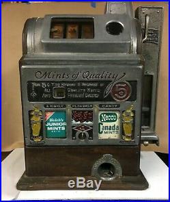 Jennings Slot Machine, Original Side Vendor, Future Pay, Mints of Quality RARE