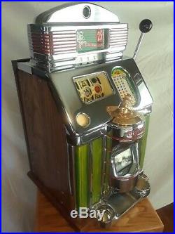 Jennings Sun Chief Nevada Club 25 Cent Slot Machine