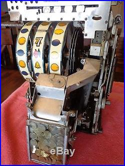 Jennings Sun Chief Slot Machine Special Flamingo Club Console Antique