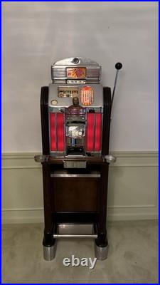 Jennings Sun Chief Slot Machine fully functional some reproduction parts