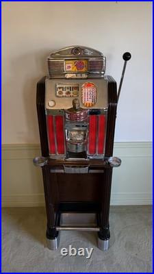 Jennings Sun Chief Slot Machine fully functional some reproduction parts
