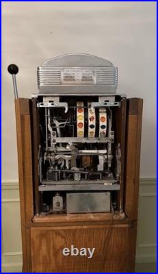 Jennings Sun Chief Slot Machine fully functional some reproduction parts
