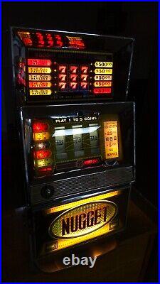 John Ascuaga's Nugget Hotel/casino Bally Slot Machine 1974 Shipping