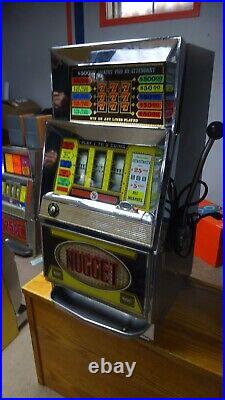 John Ascuaga's Nugget Hotel/casino Bally Slot Machine 1974 Shipping