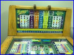 Kenney's Twin Bonus Super Bell Antique Slot Machine