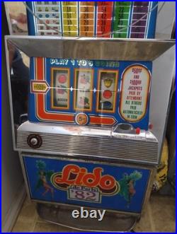 Lido De Paris 82 Slot Machine With Pull Stick Made By Ballay