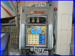 Lot of 2 AS-IS antique slot machines for sale Parts Only. Local Pickup Only