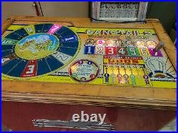 Lot of 2 EVANS CONSOLE SLOT MACHINES