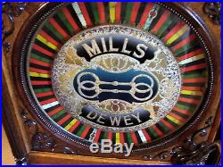 Mills Dewey Two Bits Slot Machine Mint Restored