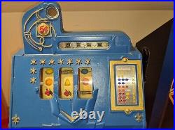 MILLS Novelty Co. Castle Front 5 cent Coin Operated Slot Machine, 1930's era