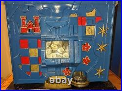 MILLS Novelty Co. Castle Front 5 cent Coin Operated Slot Machine, 1930's era