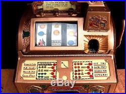 Mills / Rock Ola 1923 Fok Mint Vendor 5 Cent Slot Machine