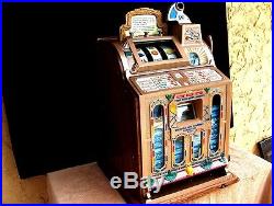 Mills / Rock Ola 1923 Fok Mint Vendor 5 Cent Slot Machine