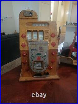 MILLS slot machine 10 cent diamond 30s WE CAN SHIP IT WORKING