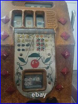 MILLS slot machine 10 cent diamond 30s WE CAN SHIP IT WORKING