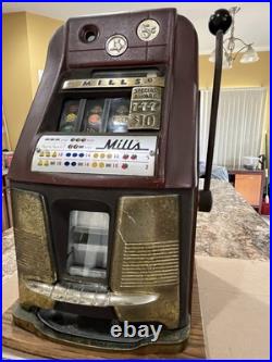 MILLS5 Cent Slot Machine 1930's