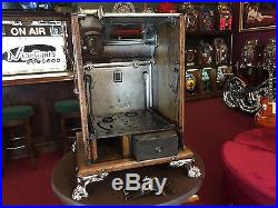 Mid 1920s MILLS 5 cent OPERATORS BELL Slot Machine Watch Our Video