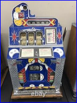 Mills $. 05 FOK Vintage Slot Machine Recently Serviced