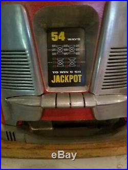 Mills 10 Cent Sega Bell Coin Op Hi Top Slot Machine Wjackpot As Good As They Get