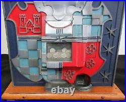 Mills 10c Castle Front Slot Machine circa 1940's 100% Original