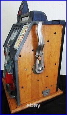 Mills 10c Castle Front Slot Machine circa 1940's 100% Original