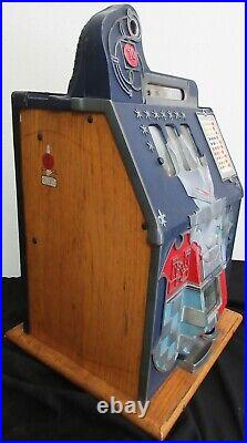 Mills 10c Castle Front Slot Machine circa 1940's 100% Original