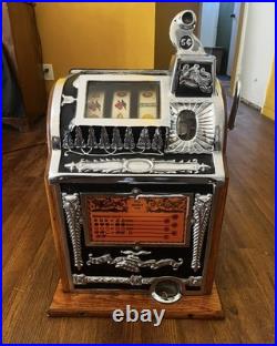 Mills 1923 OPERATOR BELL Owl Bell Slot Machine Vintage Restored Retro