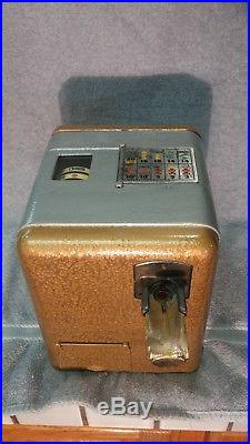 Mills 1940's Vest Pocket Slot Machine Vintage Coin Op Trade Stimulator 5 Cent