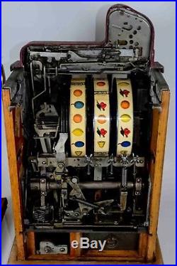 Mills 25¢ CHERRY FRONT slot machine