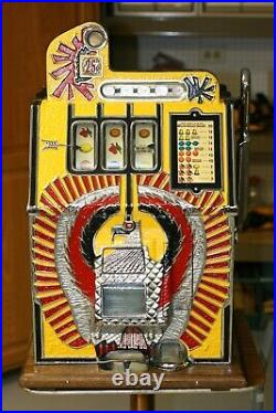 Mills 25 Cent War Eagle Slot Machine