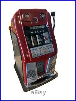 Mills 25 Cent antique slot machine