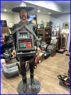 Mills 25 Cent aristocrat Old Cowboy Slot Machine