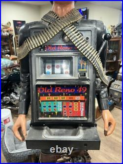 Mills 25 Cent aristocrat Old Cowboy Slot Machine