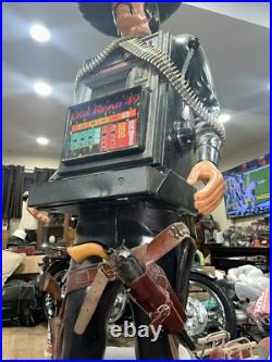 Mills 25 Cent aristocrat Old Cowboy Slot Machine