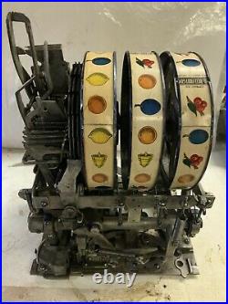 Mills 5 Cent Slot Machine Coin Op Complete Reel Mechanism Ready Install