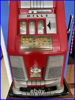 Mills 5 Cent Slot Machine, Good Condition, Recently Stopped Working