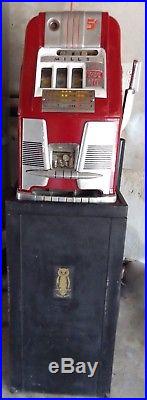 Mills 5 Cent high top slot machine 777 Special Award antique As Is Local Pickup