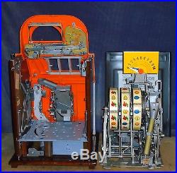 Mills 5-cent FUTURITY antique slot machine, 1934