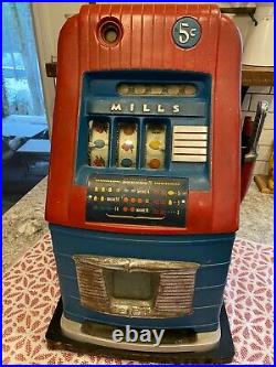 Mills 5 cent slot machine vintage
