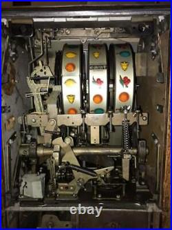 Mills 5c BLACK CHERRY antique slot machine Works! PICK UP ONLY
